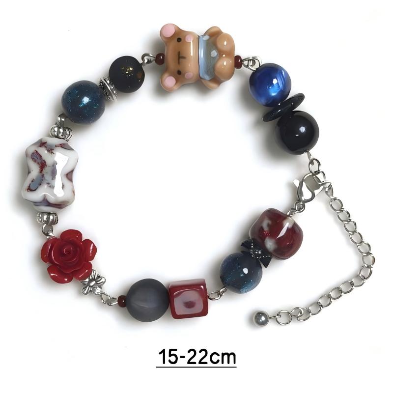 Avril Lavigne Inspired Bracelet | Handmade Punk Rock Beaded Bracelet | Avril Lavigne Album Fan Jewelry | Alternative Music Gift(AYY001)