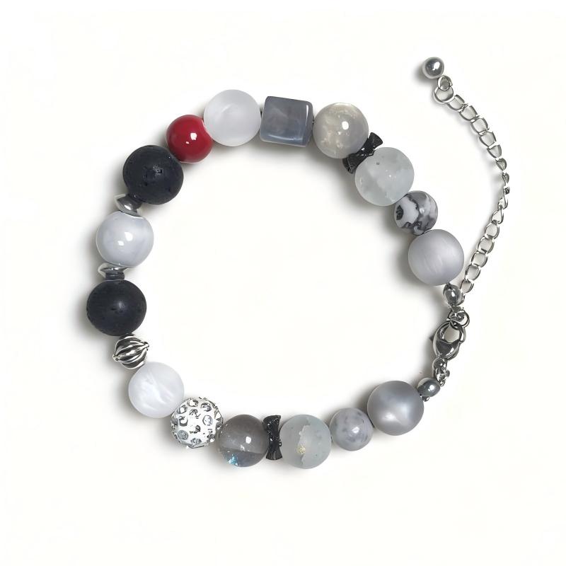 Michael Jackson Thriller Inspired Bracelet | Handmade Beaded Bracelet | Pop Music Album Jewelry | Gothic Vintage Fashion Accessory(AMJ004)
