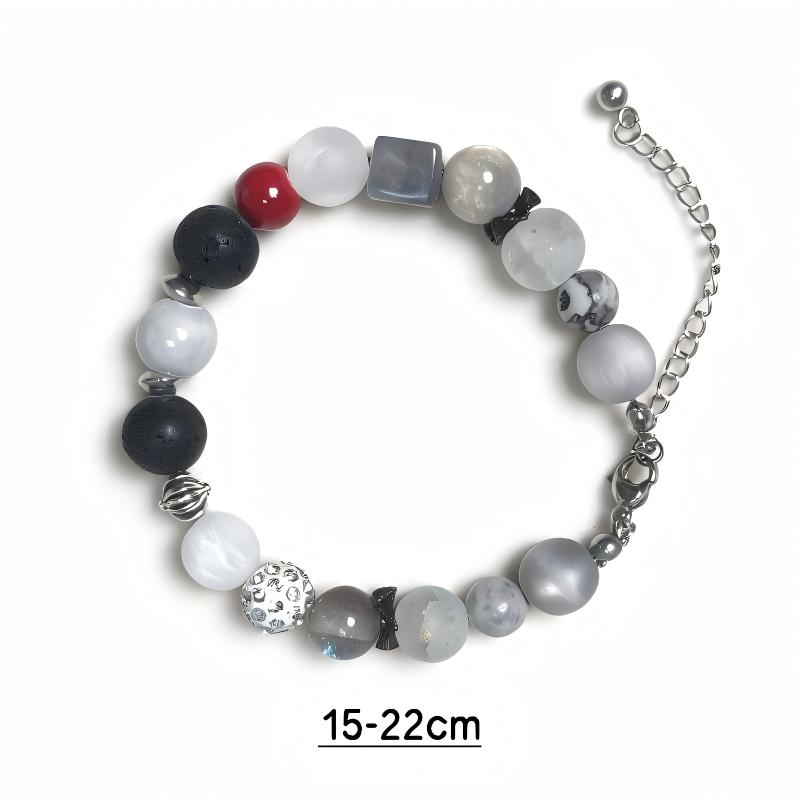 Michael Jackson Dangerous Inspired Bracelet | Handmade Beaded MJ Fan Jewelry | Pop Music Album Bracelet | Unique Collector Gift(AMJ005)