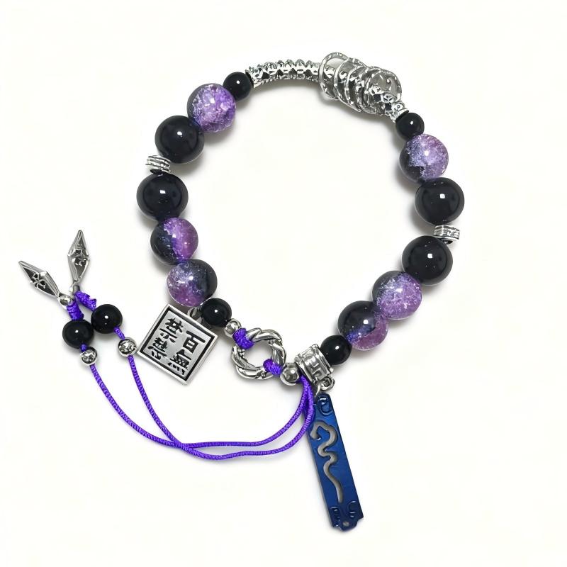 Melanie Martinez Portals Inspired Bracelet | Handmade Dark Fantasy Bracelet | Gothic Alternative Jewelry | Snake Charm Fan Gift(BYY005)
