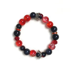 That’s What I Like Inspired Bracelet | Red Black Crown Bracelet | Luxury Royal Aesthetic Jewelry | Handmade Beaded Bracelet(BYY015)