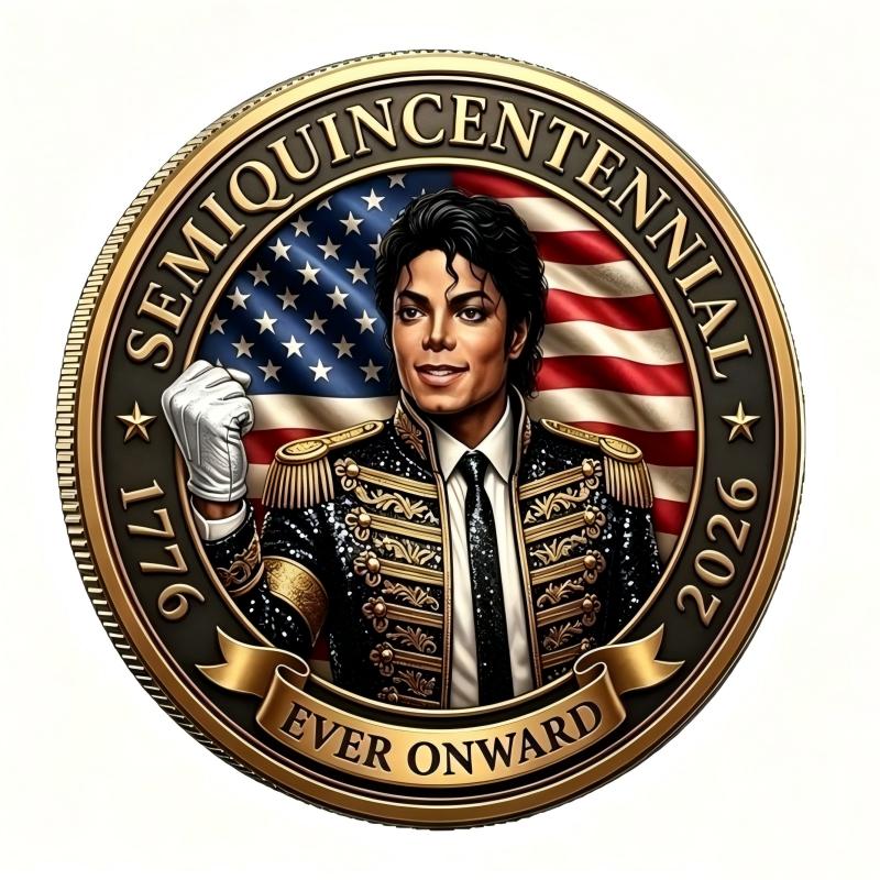 Michael Jackson commemorative coin（JNP003）