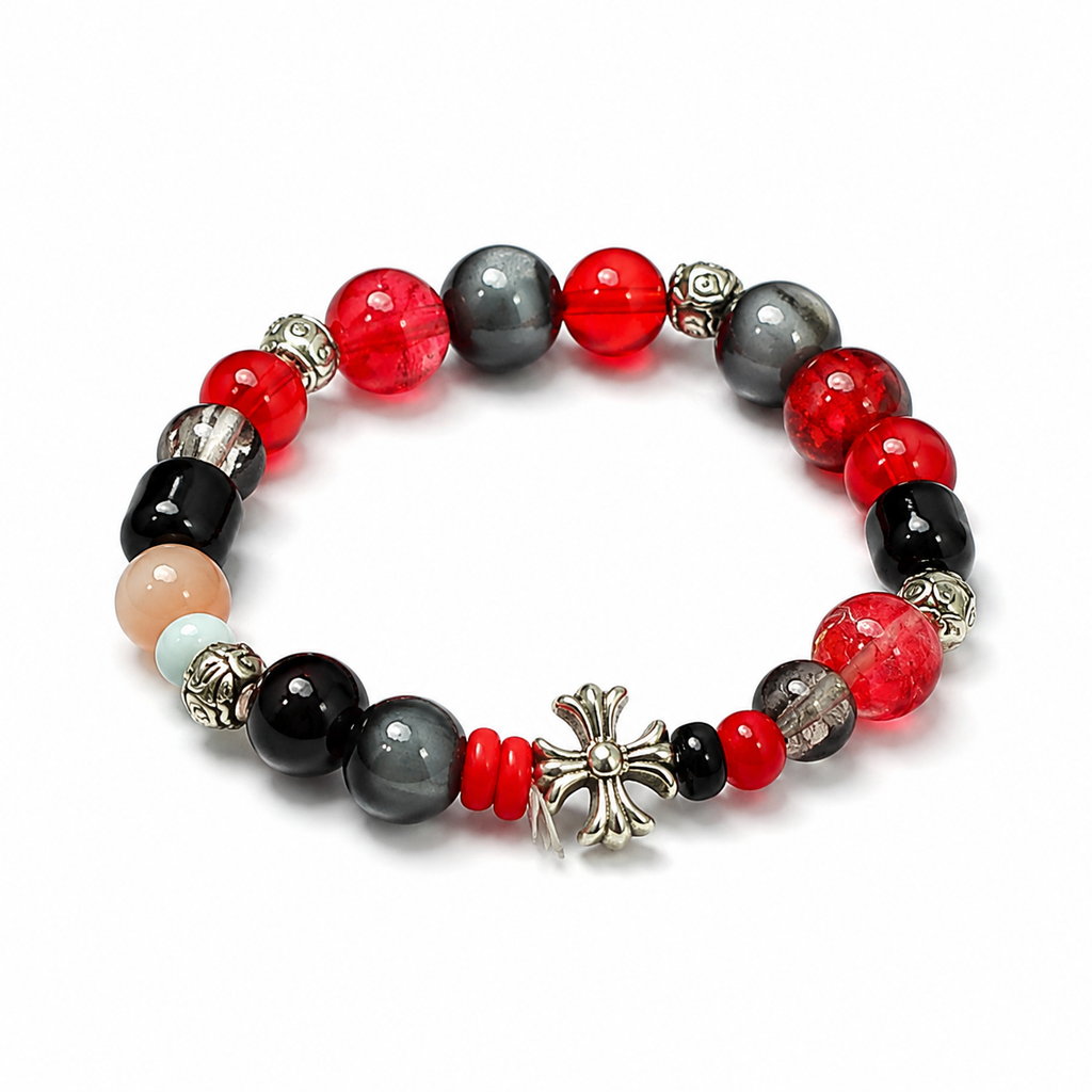 Walk Thru Fire Inspired Bracelet | Vicetone Handmade Bracelet | EDM Motivation Jewelry | Courage & Resilience Music Fan Gift(BYY008)