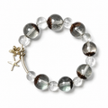 Green Phantom Quartz Bracelet | Wealth & Career Success Crystal Bracelet | Protection and Anxiety Relief Jewelry | Handmade Gemstone Bracelet(SJG007)