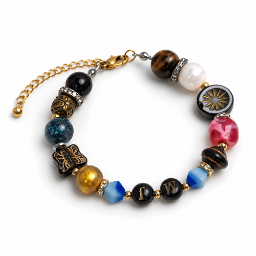 Michael Inspired Bracelet – Handmade Album Art Jewelry Inspired by the King of Pop Era（AMJ002）