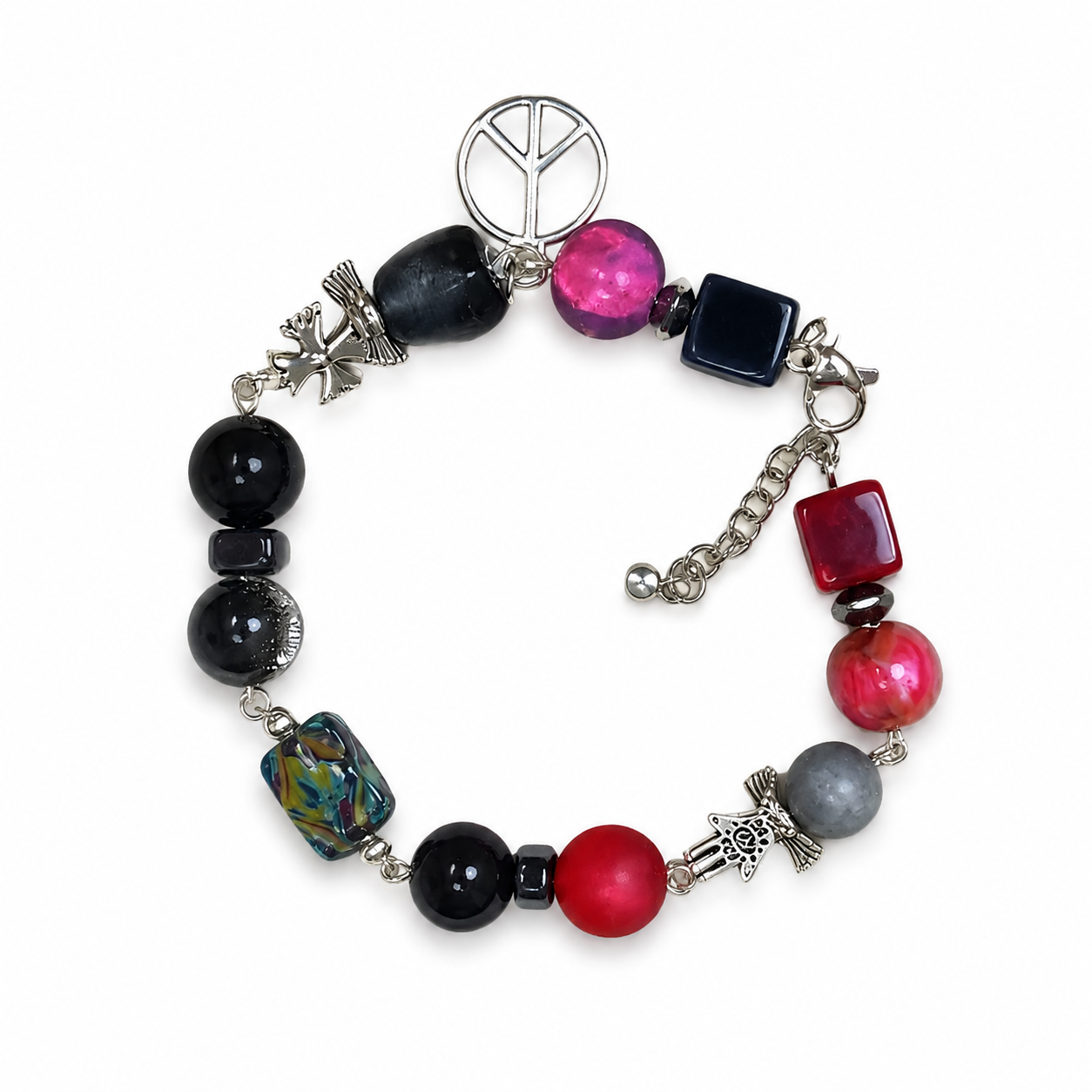 Michael Jackson HIStory Inspired Bracelet – Natural Crystal
