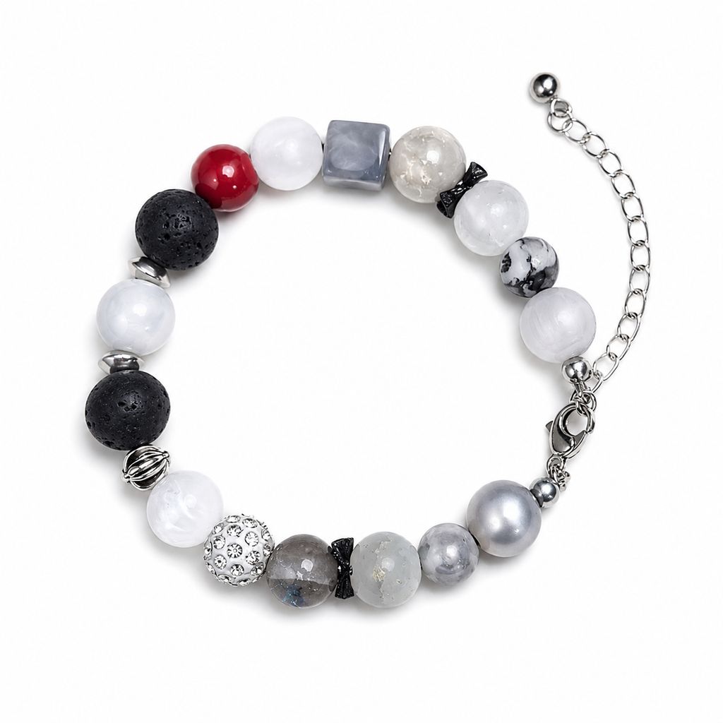 Michael Jackson Dangerous Inspired Bracelet | Handmade Beaded MJ Fan Jewelry | Pop Music Album Bracelet | Unique Collector Gift(AMJ005)