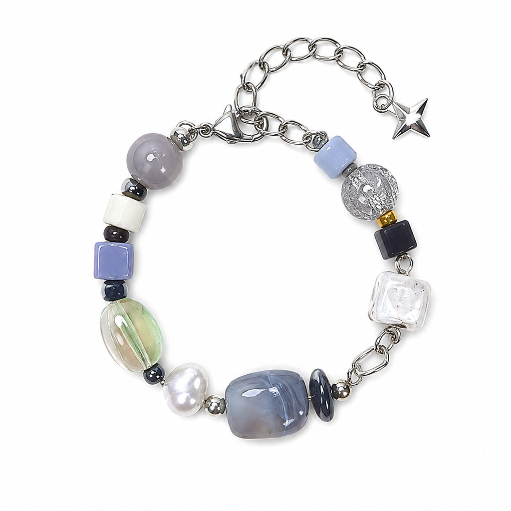 Past Lives Inspired Bracelet | Slushii Inspired Jewelry | Dreamy Celestial Bracelet | Handmade Memory Aesthetic Beaded Bracelet(BYY011)