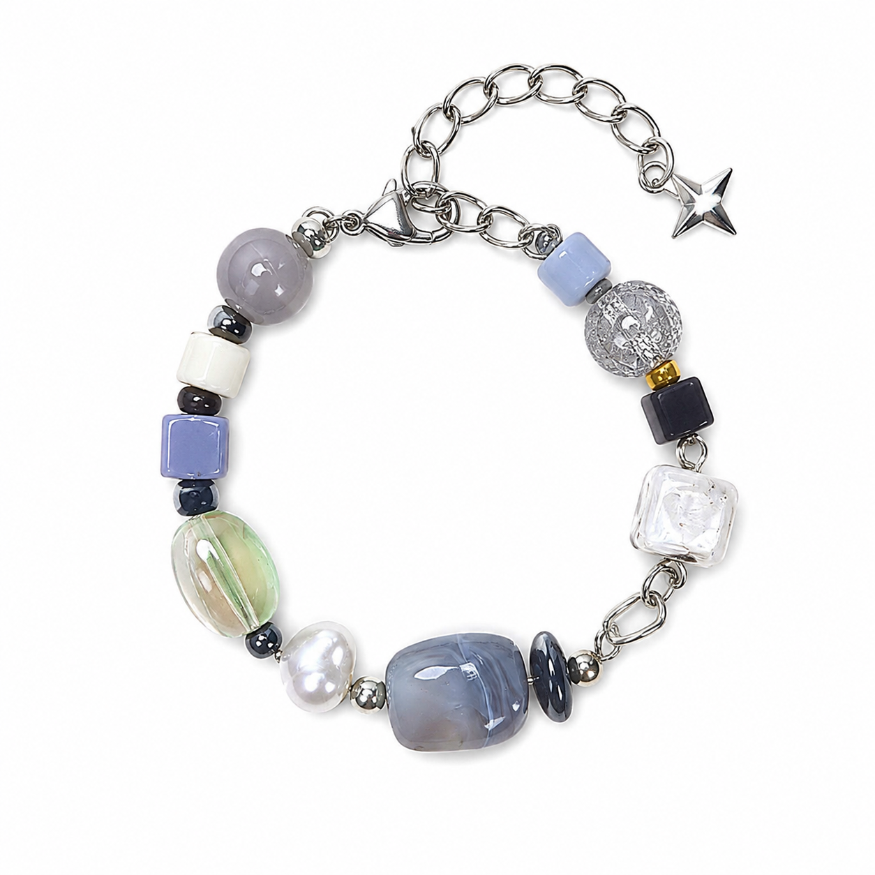 Past Lives Inspired Bracelet | Slushii Inspired Jewelry | Dreamy Celestial Bracelet | Handmade Memory Aesthetic Beaded Bracelet(BYY011)