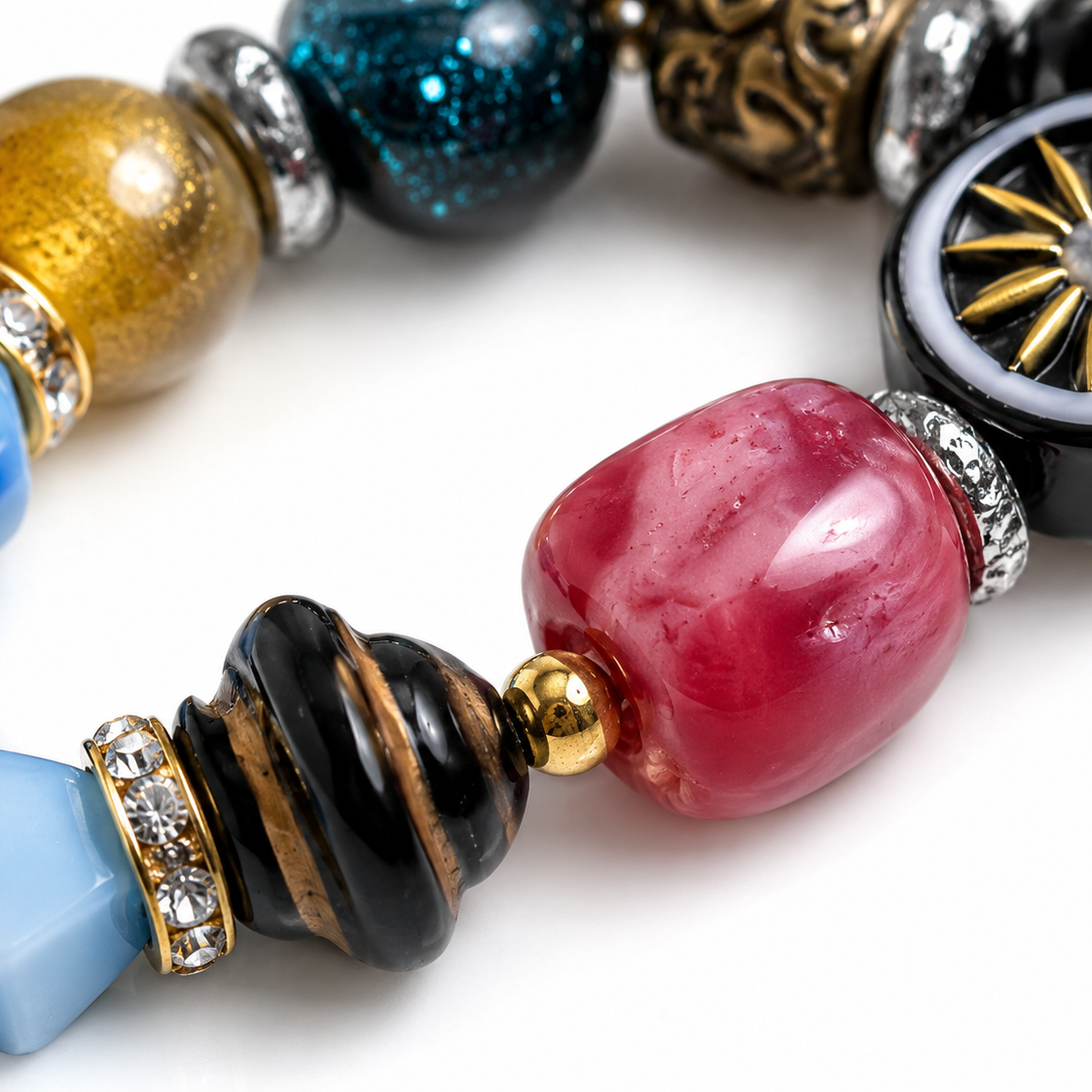 Michael Inspired Bracelet – Handmade Album Art Jewelry Inspired by the King of Pop Era（AMJ002）