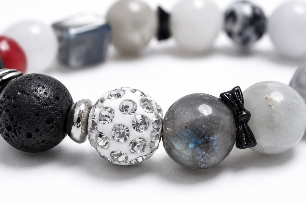 Michael Jackson Dangerous Inspired Bracelet | Handmade Beaded MJ Fan Jewelry | Pop Music Album Bracelet | Unique Collector Gift(AMJ005)