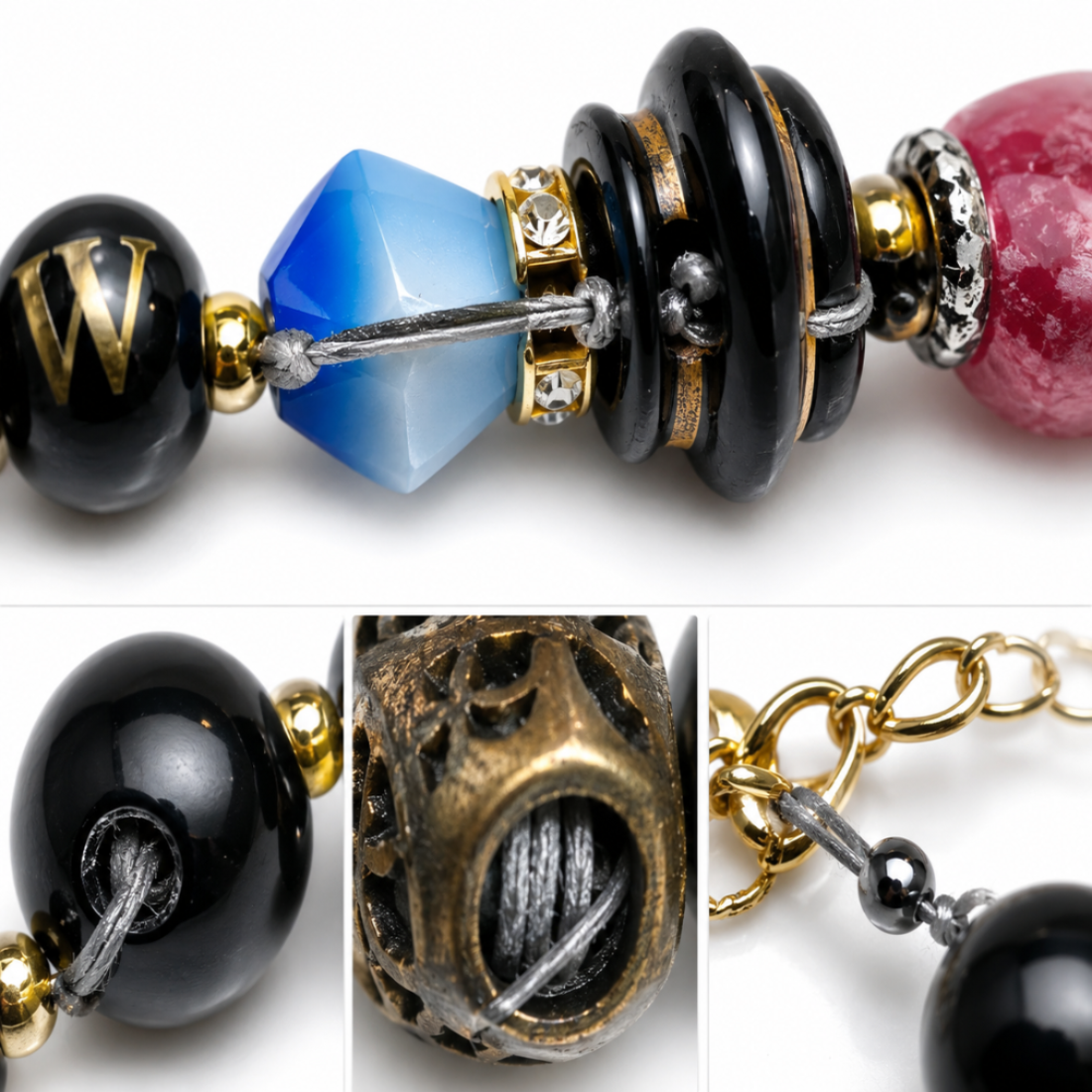 Michael Inspired Bracelet – Handmade Album Art Jewelry Inspired by the King of Pop Era（AMJ002）