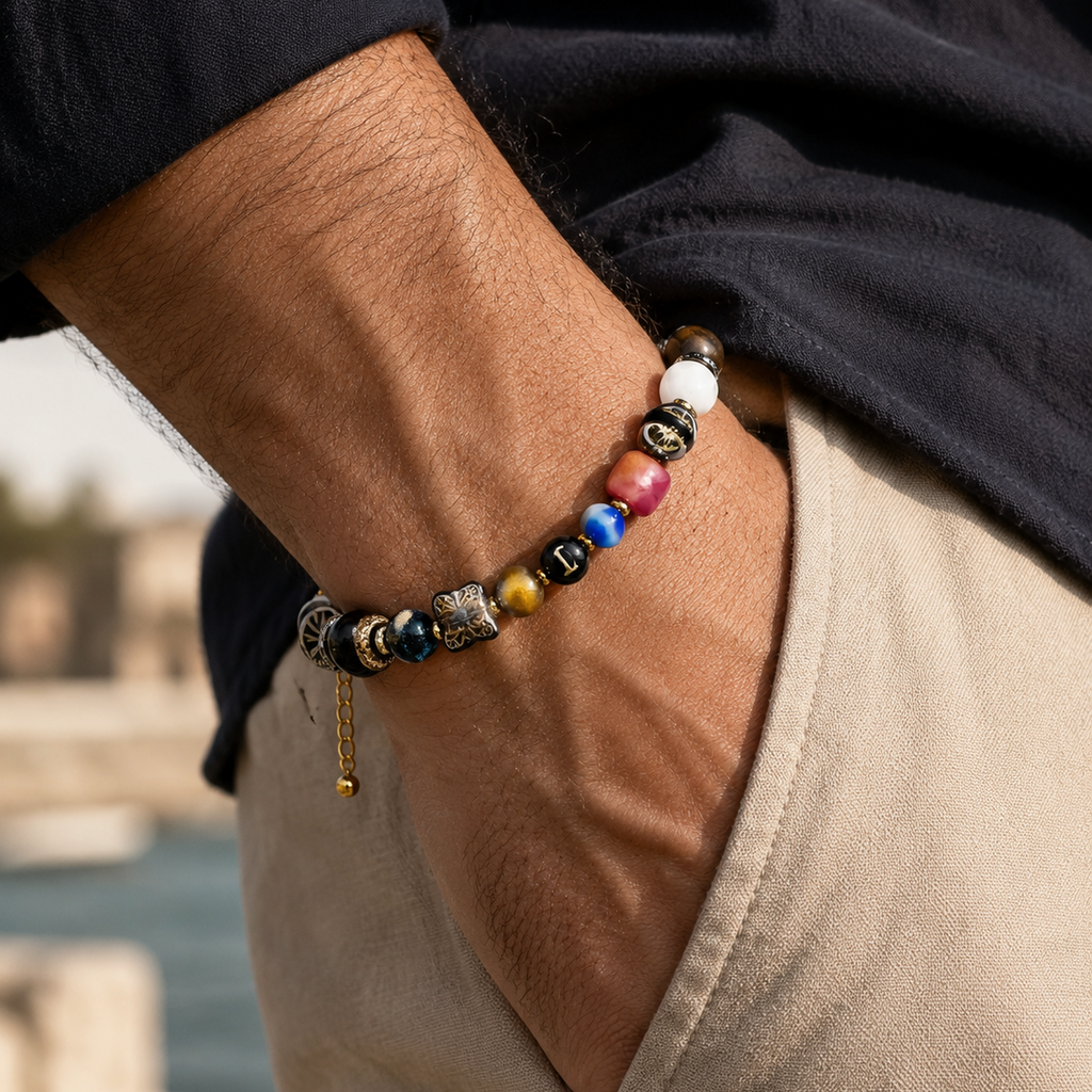 Michael Inspired Bracelet – Handmade Album Art Jewelry Inspired by the King of Pop Era（AMJ002）