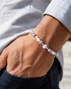 Wrap Me In Plastic Inspired Bracelet | CHROMANCE Inspired Jewelry | Y2K Pastel Bracelet | Handmade Heart Beaded Bracelet(BYY010)