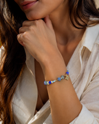 Tired of Problems Inspired Bracelet | Blue Butterfly Heart Bracelet | Dreamcore Aesthetic Jewelry | Handmade Beaded Bracelet(BYY014)