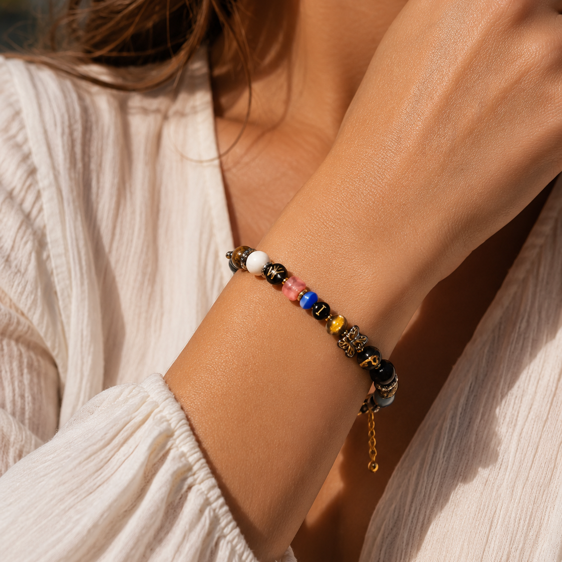 Michael Inspired Bracelet – Handmade Album Art Jewelry Inspired by the King of Pop Era（AMJ002）