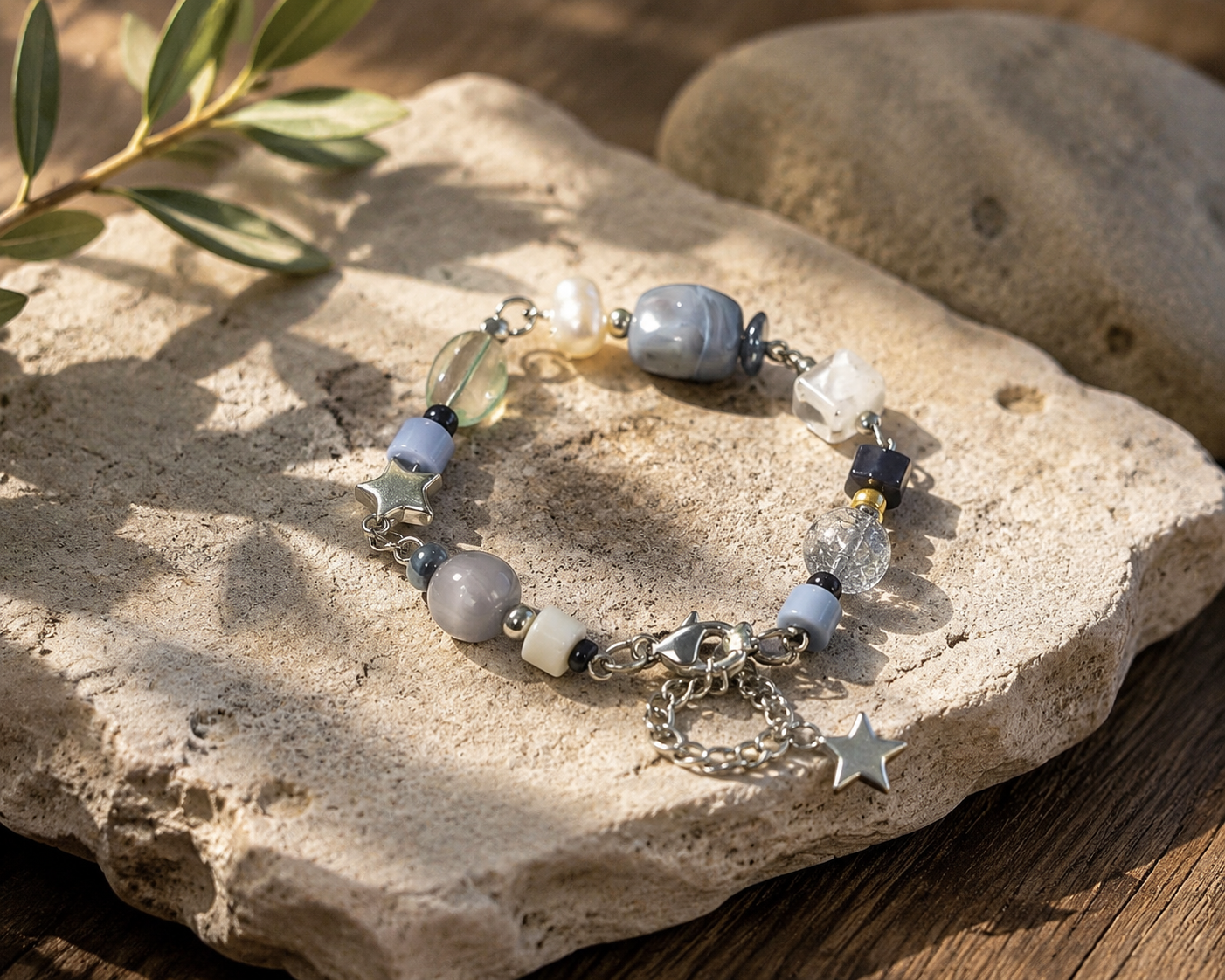 Past Lives Inspired Bracelet | Slushii Inspired Jewelry | Dreamy Celestial Bracelet | Handmade Memory Aesthetic Beaded Bracelet(BYY011)