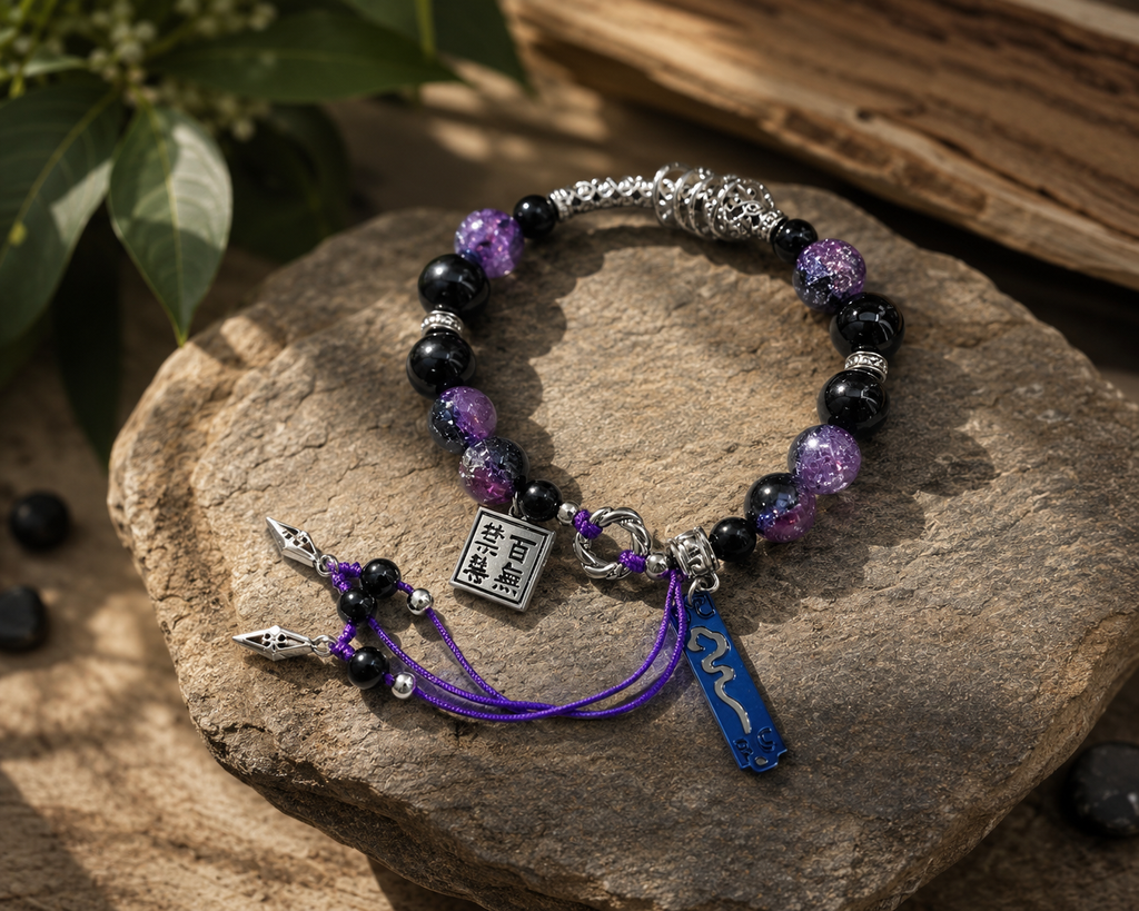 Melanie Martinez Portals Inspired Bracelet | Handmade Dark Fantasy Bracelet | Gothic Alternative Jewelry | Snake Charm Fan Gift(BYY005)