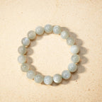 Green Moonstone Crystal Bracelet — Intuition & Calm (Model SJG069) image 1