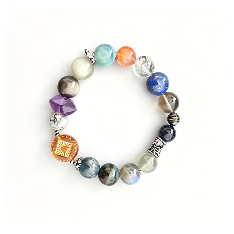Billie Jean White Moonstone Bracelet – MJ-Inspired Minimalist Crystal Handmade Jewelry | XIDU DIY