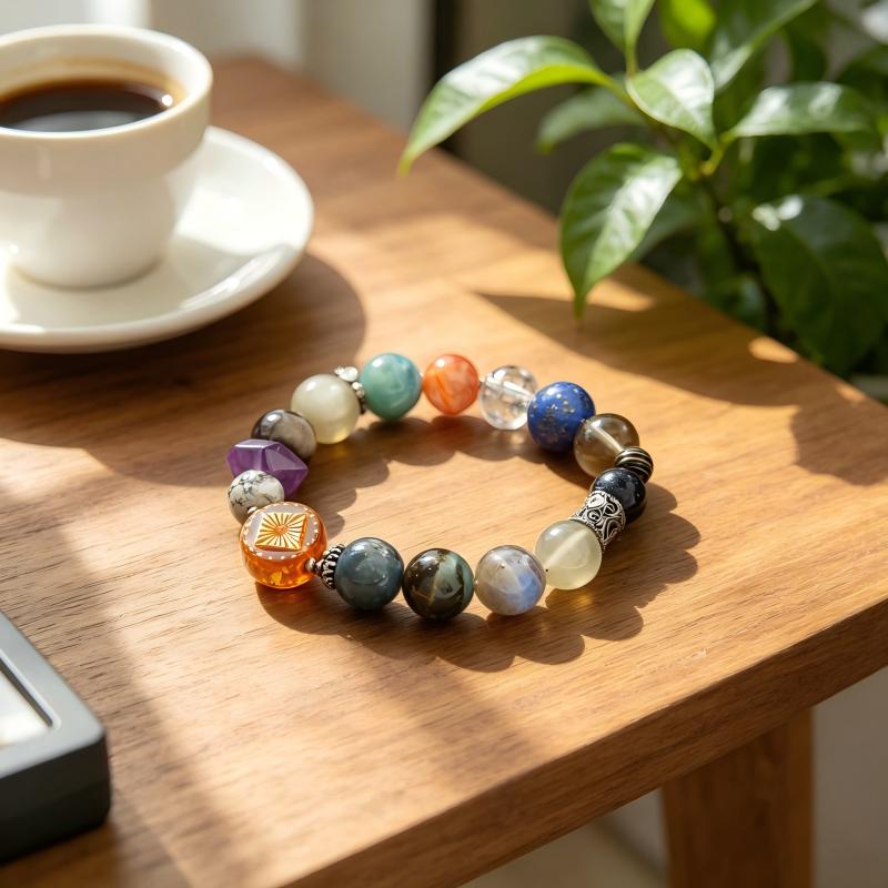 Billie Jean “Moonwalk” Crystal Bracelet - Worn View
