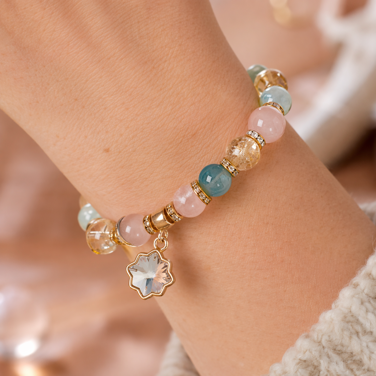 DIY Crystal Bracelet